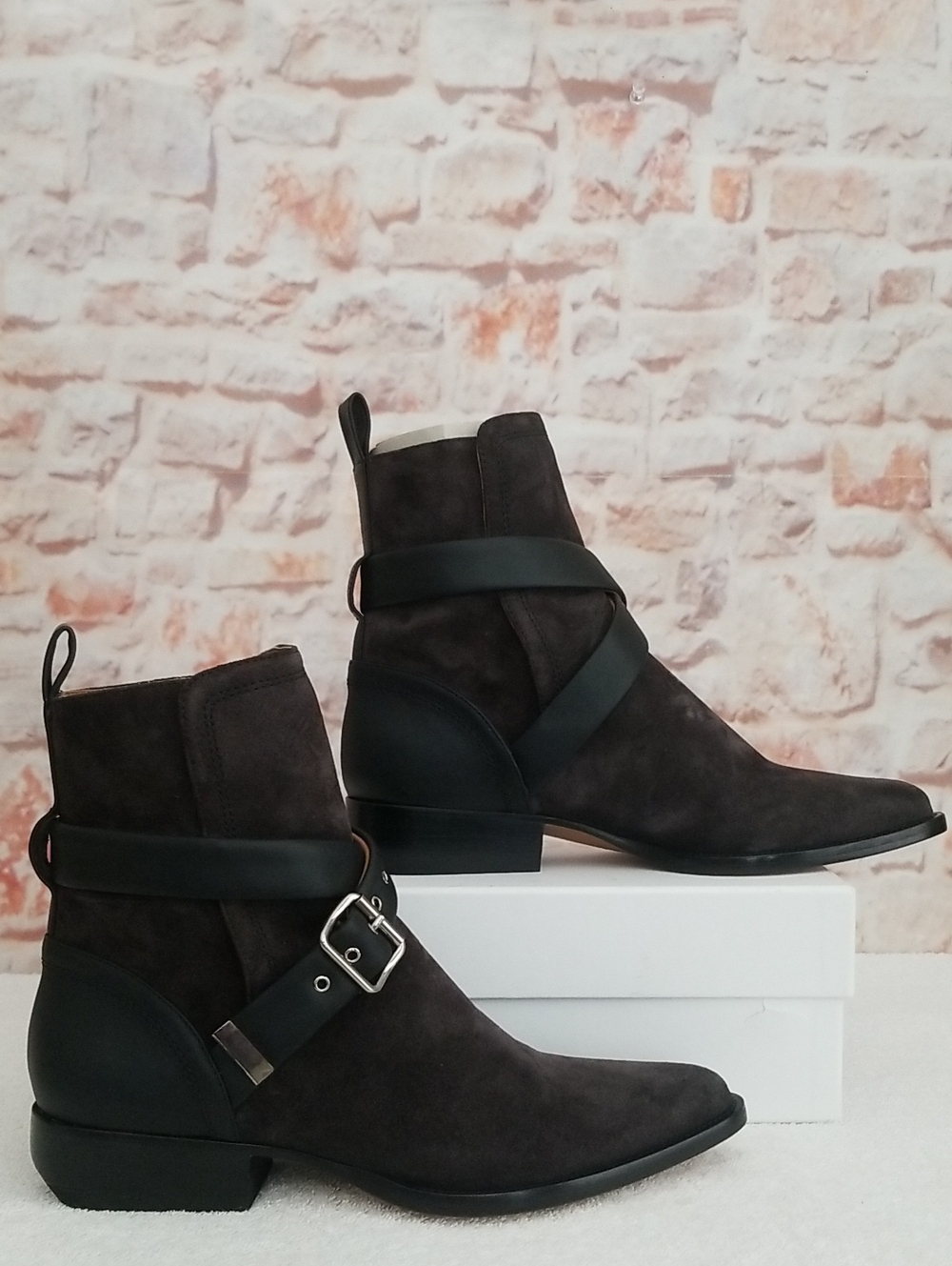 New Chloe 30mm Rylee Strap Bootie - Picture 3 of 12